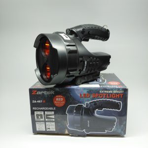 Zartek Spotlight LED 2200LUM Red Recharg | ZA-467-R