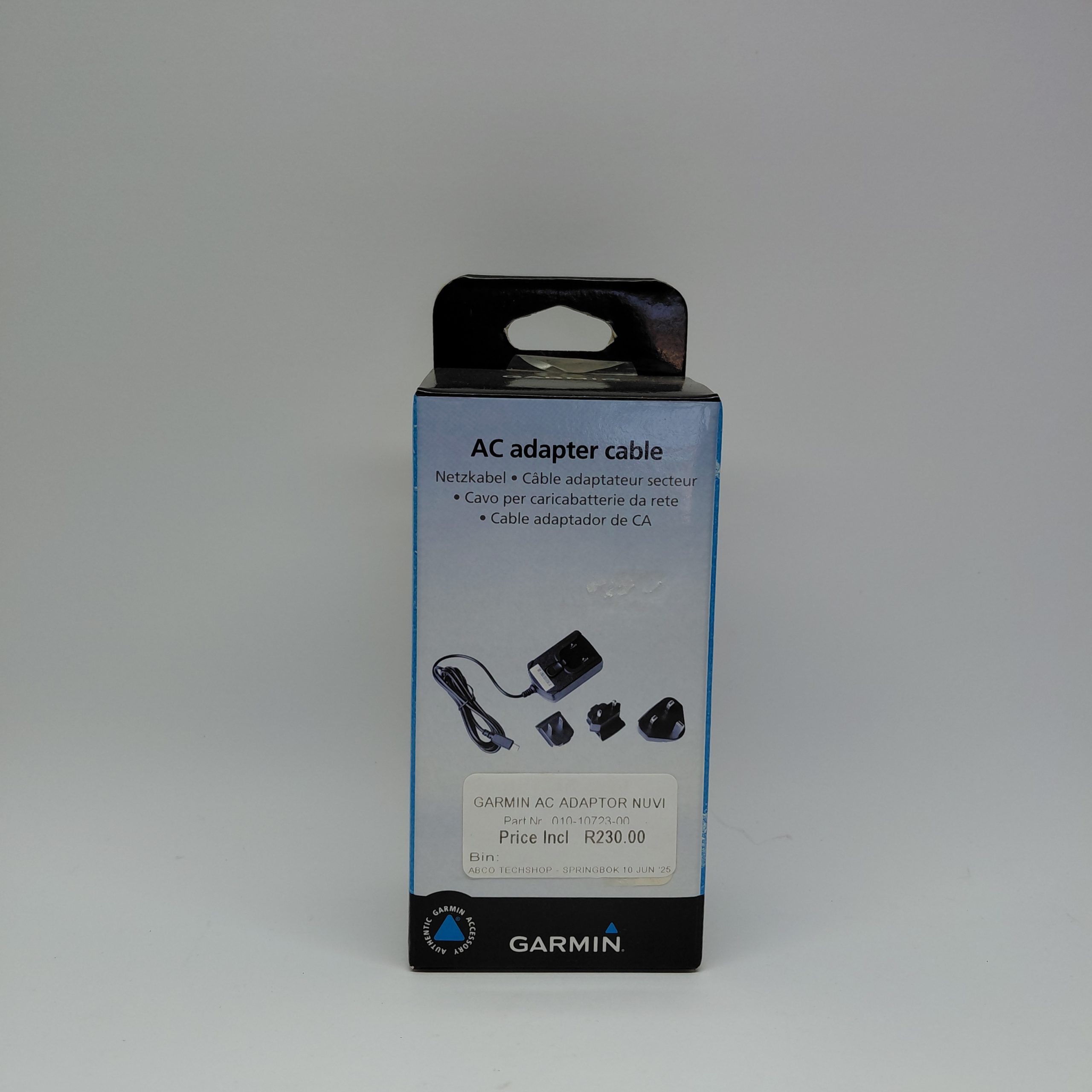 Garmin A/C Adapter nüvi | 010-10723-00