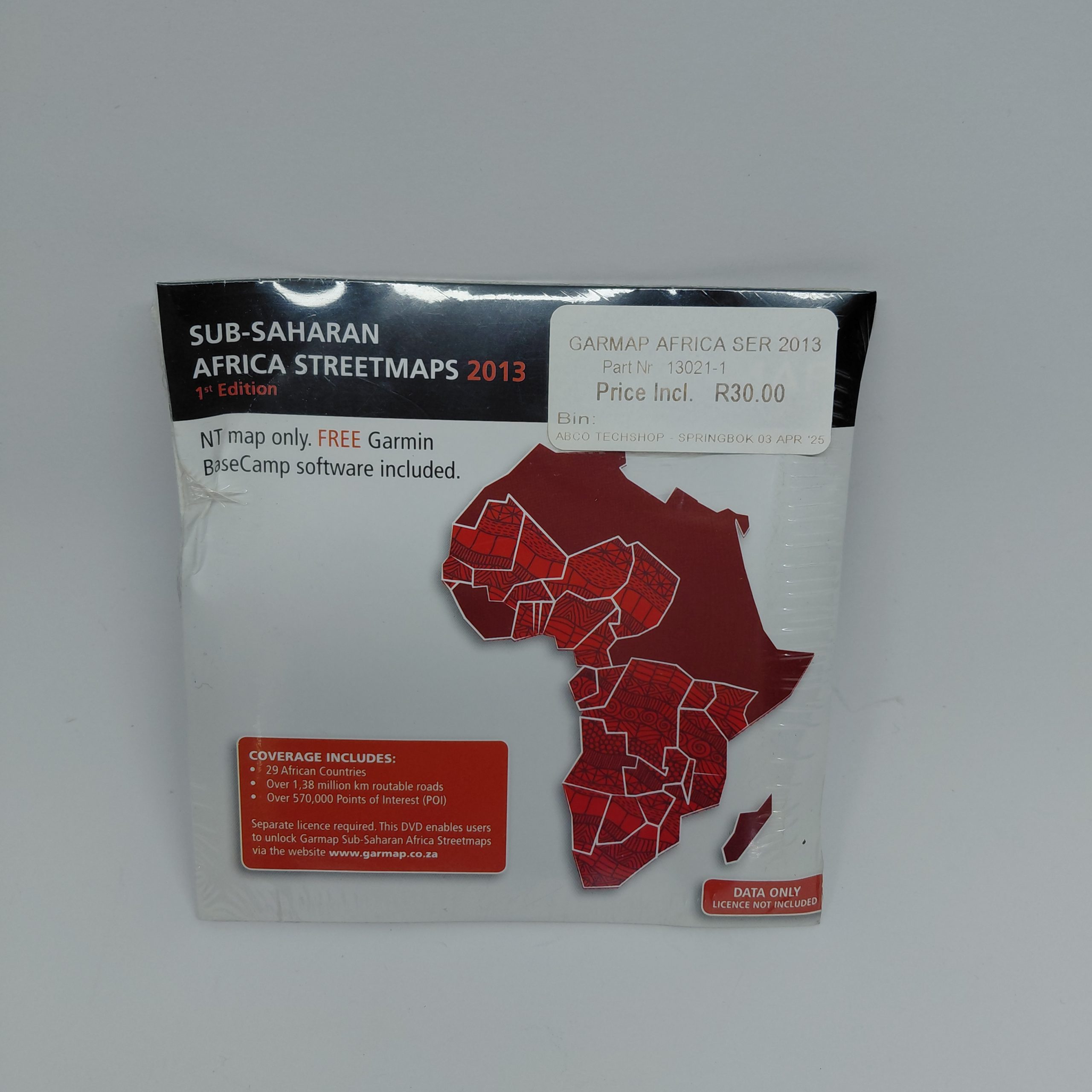 Garmap Africa Ser 2013 1ST Edition | 13021-1